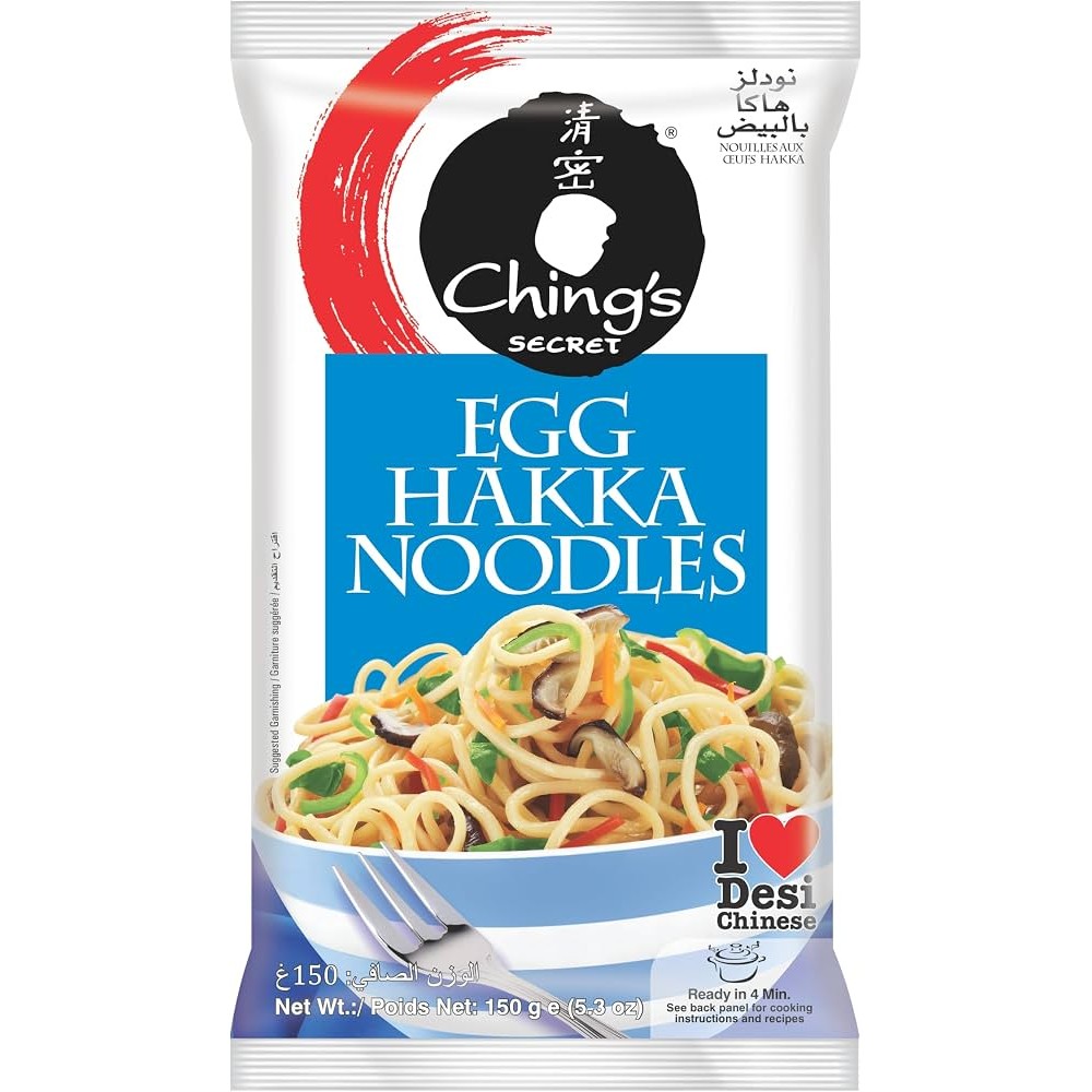 CHINGS HAKKA EGG NOODLES 150 GM