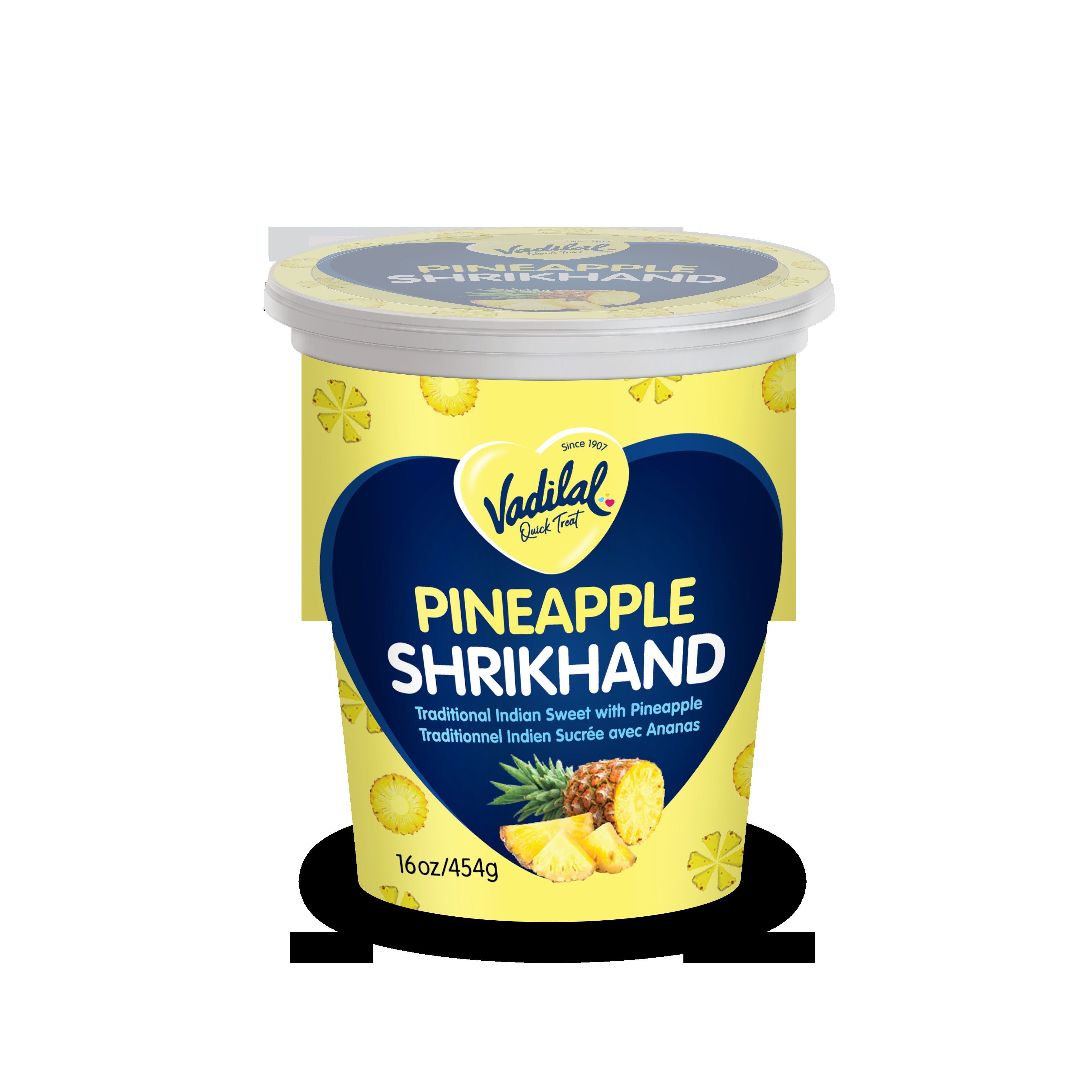 Vadilal Pineapple Shrikhand 16 OZ