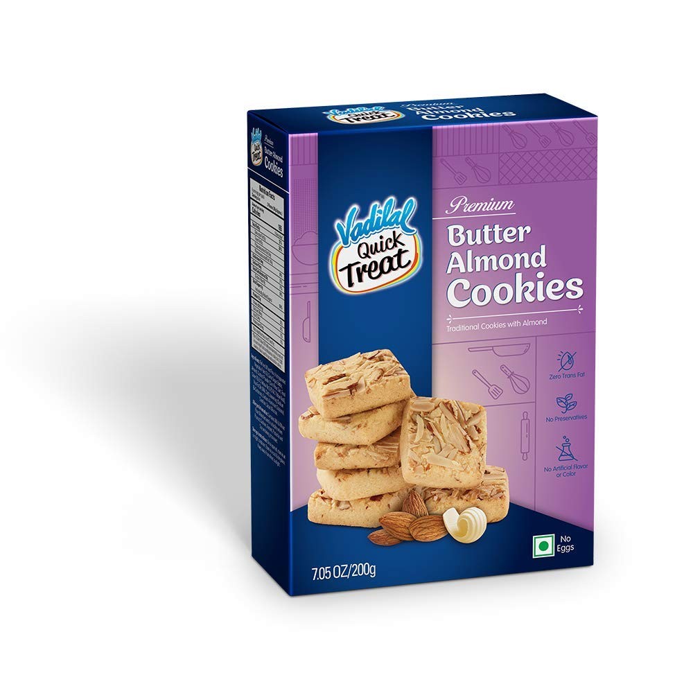 Butter Almond Cookies 200 GM