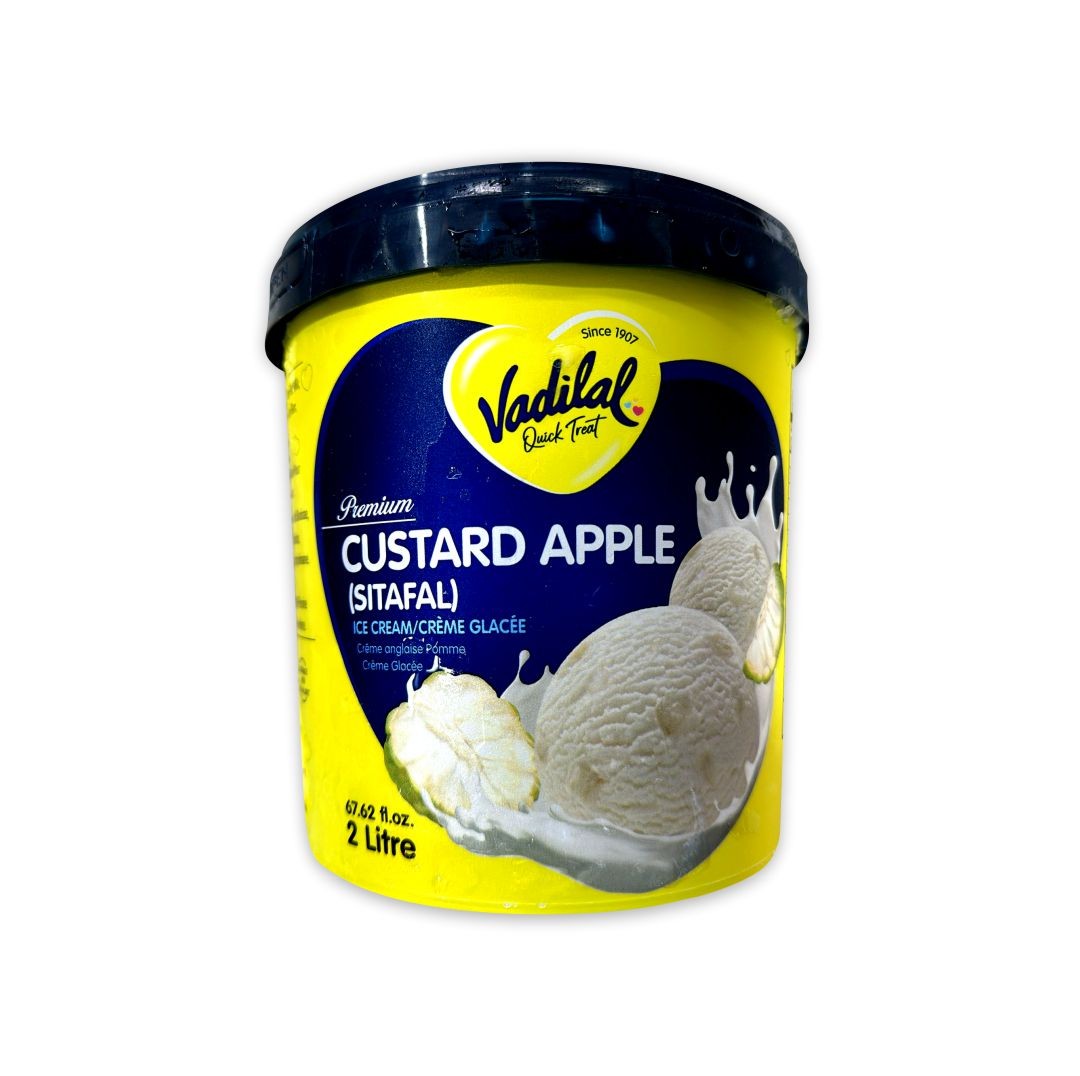 Vadilal Custard Apple ( Sitafal ) Ice Cream 1 LTR