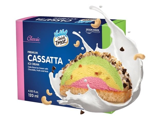 Vadilal Cassatta Classic 120 GM