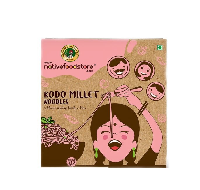 KODO MILLET NOODLES NATIVE FOOD STORE 210 GM