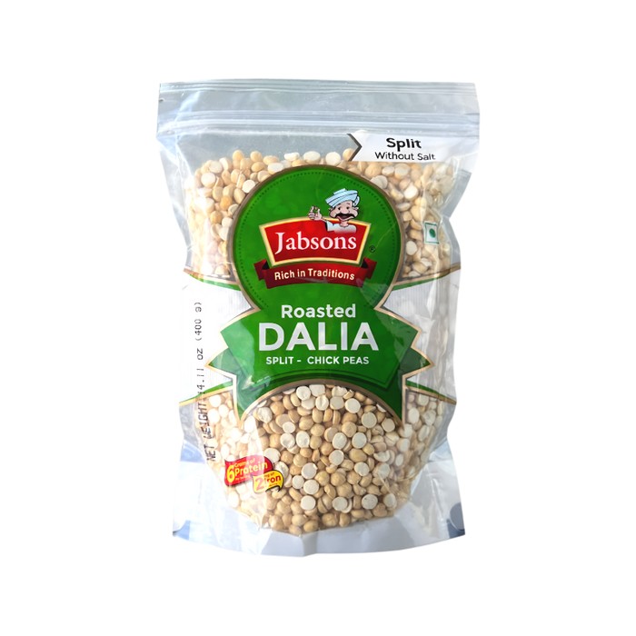 Jabsons Roasted Dalia Split 400 GM