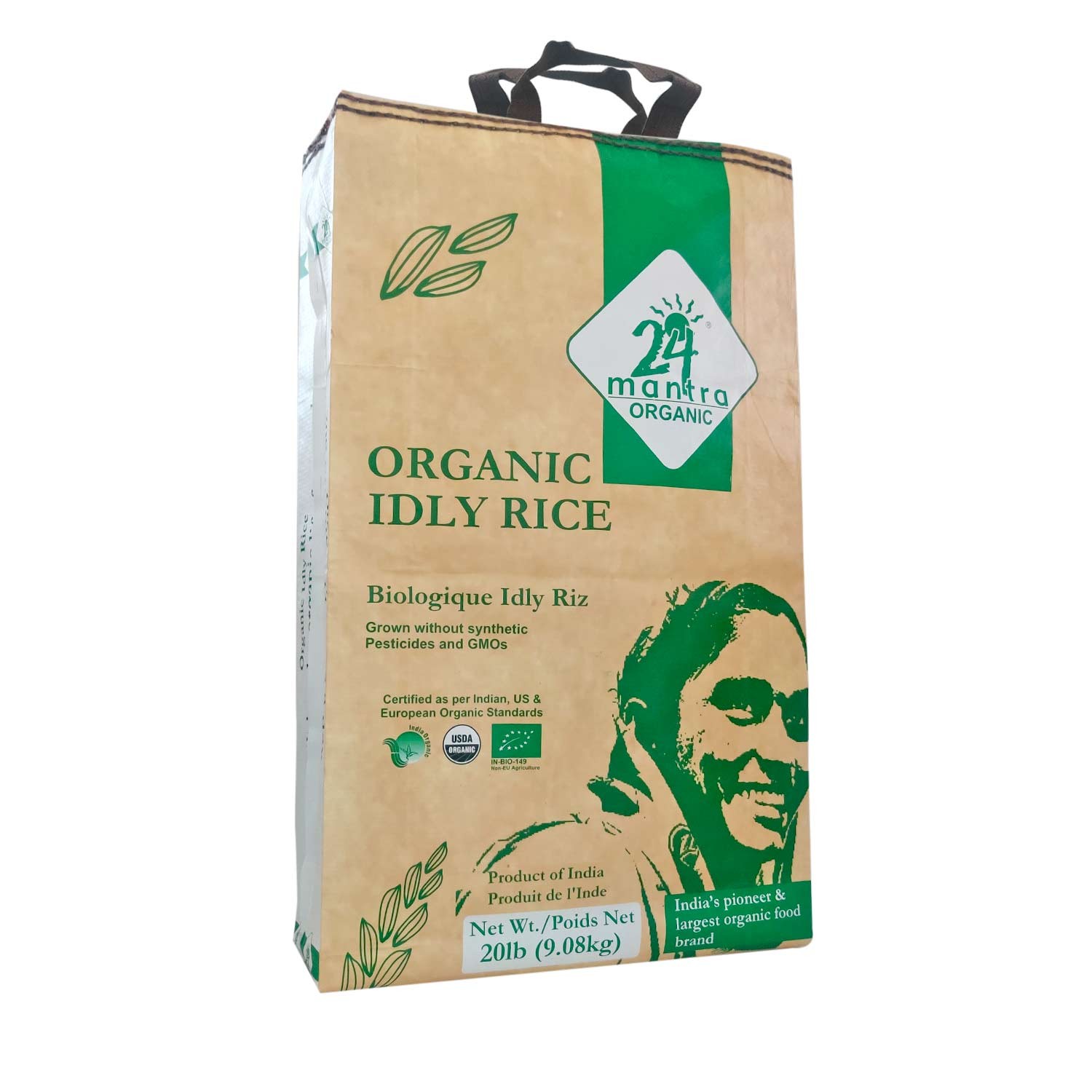 24 MANTRA ORGANIC IDLY RICE 20 LBS