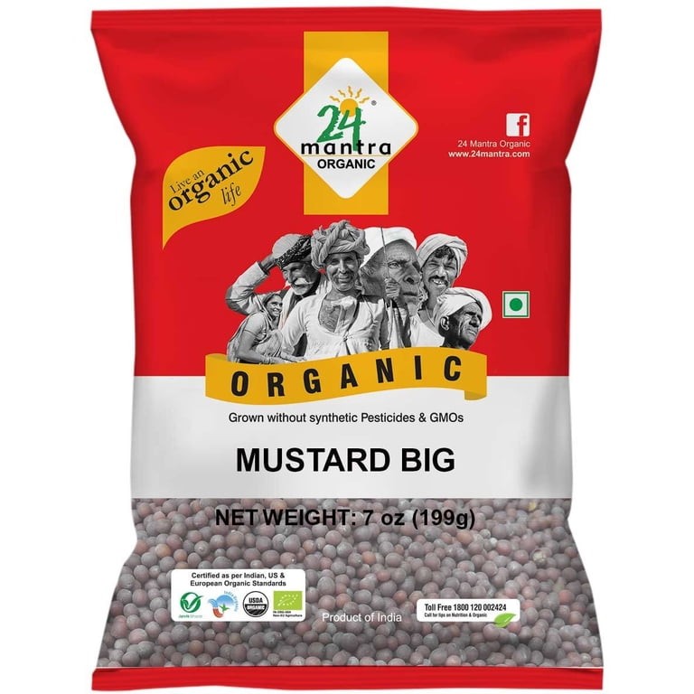 24 Mantra Mustard Big 7 OZ