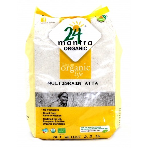 24 Mantra Multigrain Atta 2.2 LBS