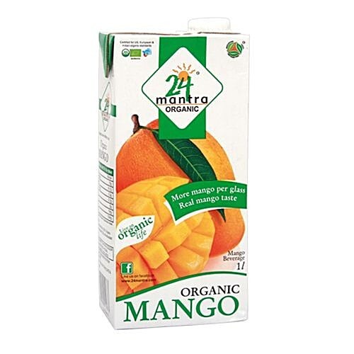 24 MANTRA ORGANIC MANGO FRUIT 1 LTR