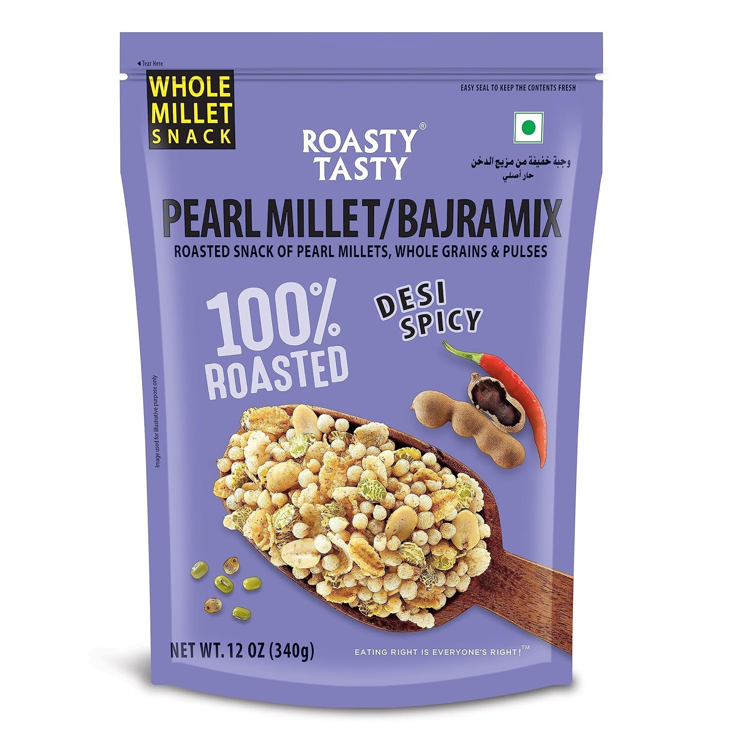 ROASTYTOASTY PEARL MILLET 340 GM