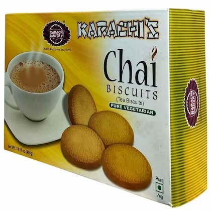 KARACHI CHAI BISCUITS 400 GM