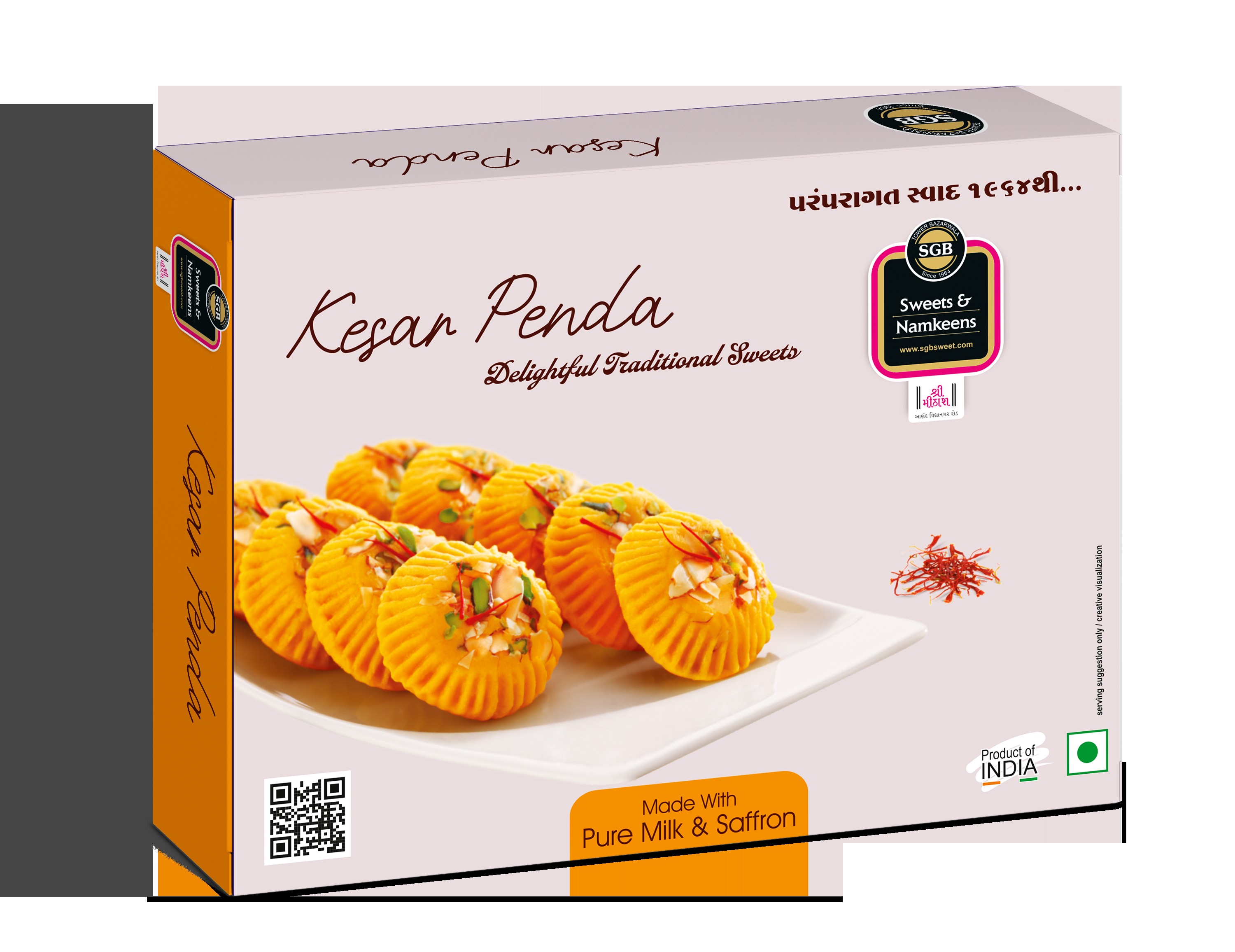 SGB Kesar Peda 350 GM