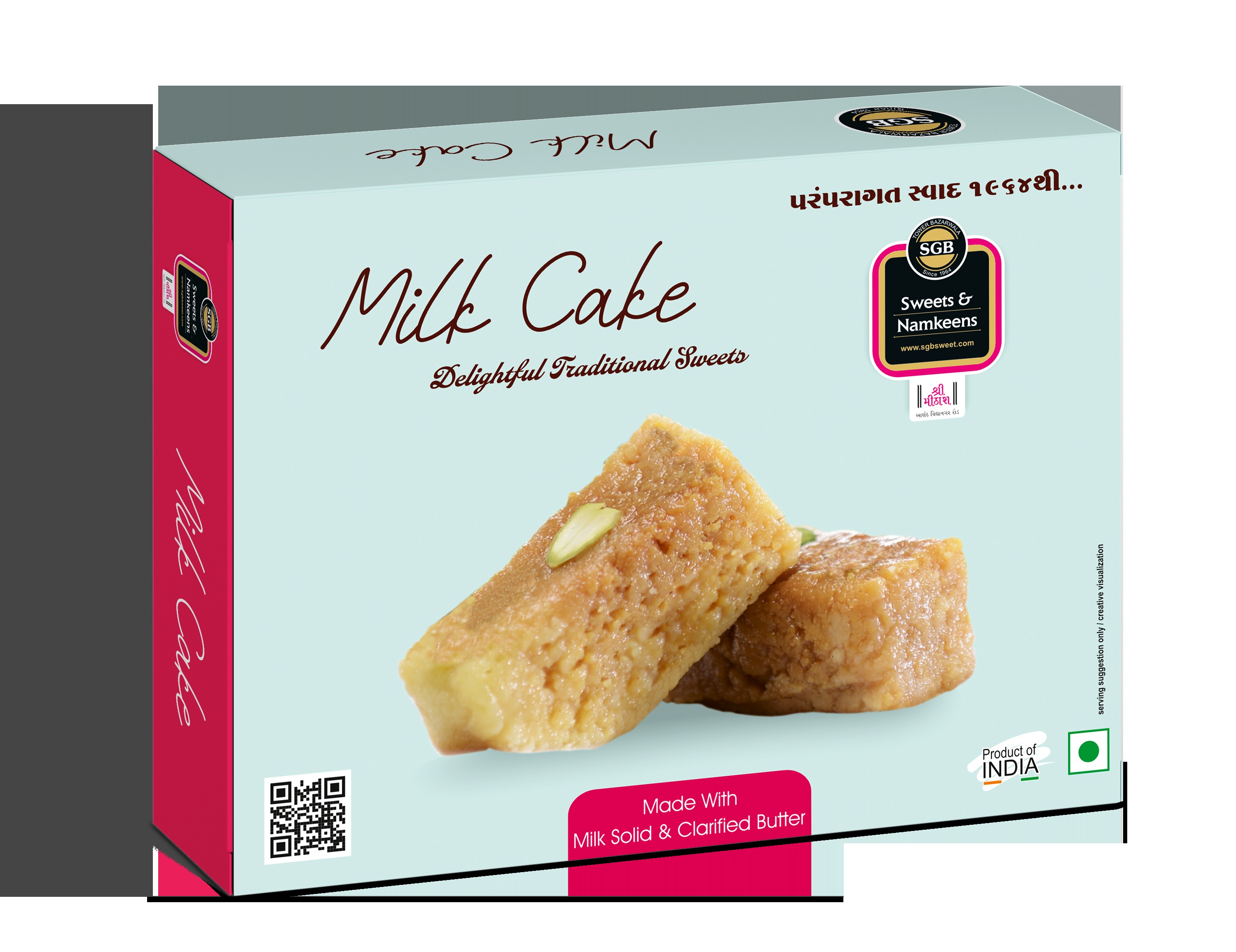 SGB MILK CAKE 350 GM