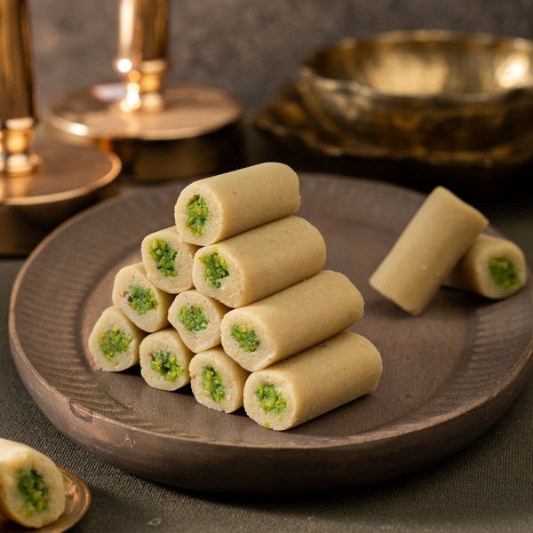 SGB KESAR KAJU ROLL 350 GM