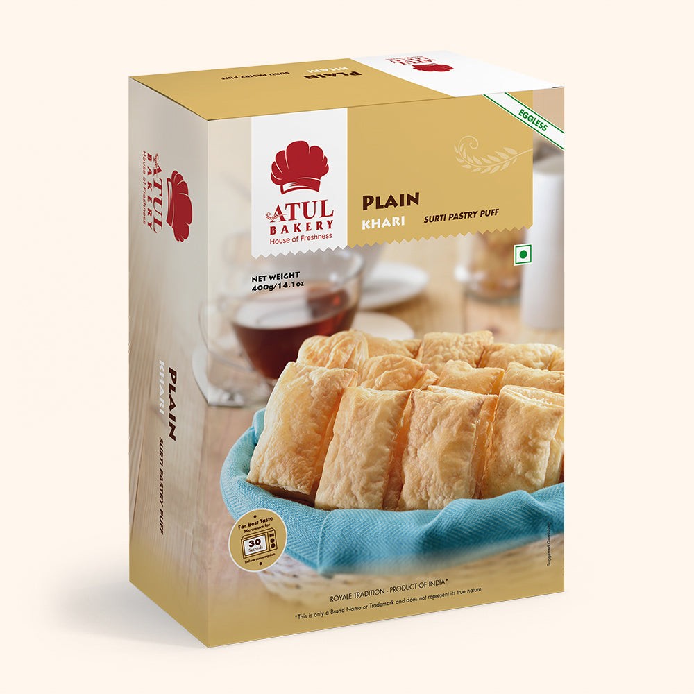 Atul Plain Khari 400 GM