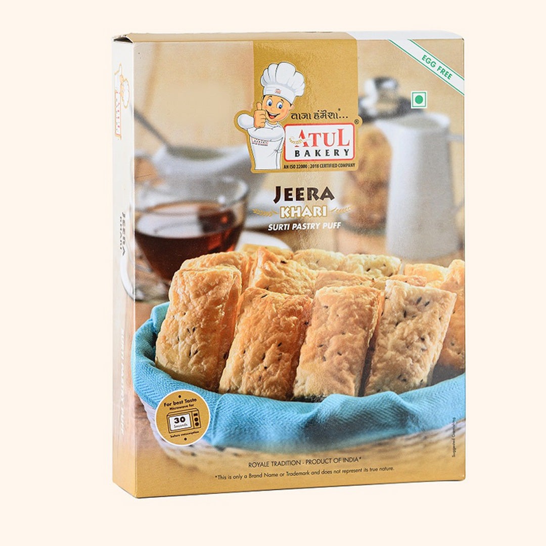 ATUL BAKERY JEERA KHARI 400 GM