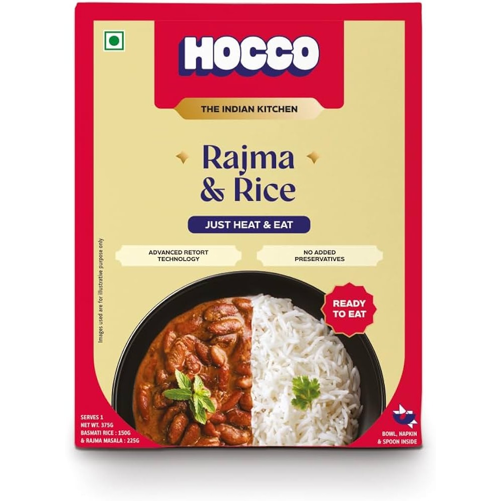 Hocco Rajma & Rice 13.227 OZ