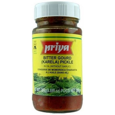 Priya Bitter Gourd Pickle No Garlic