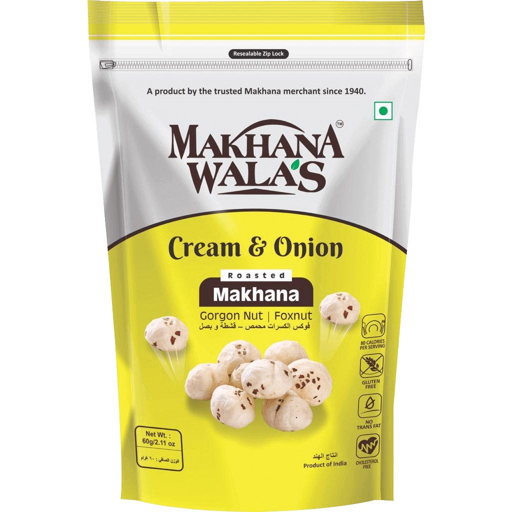 Makhana Wala's Cream And Onion Roasted Makhana