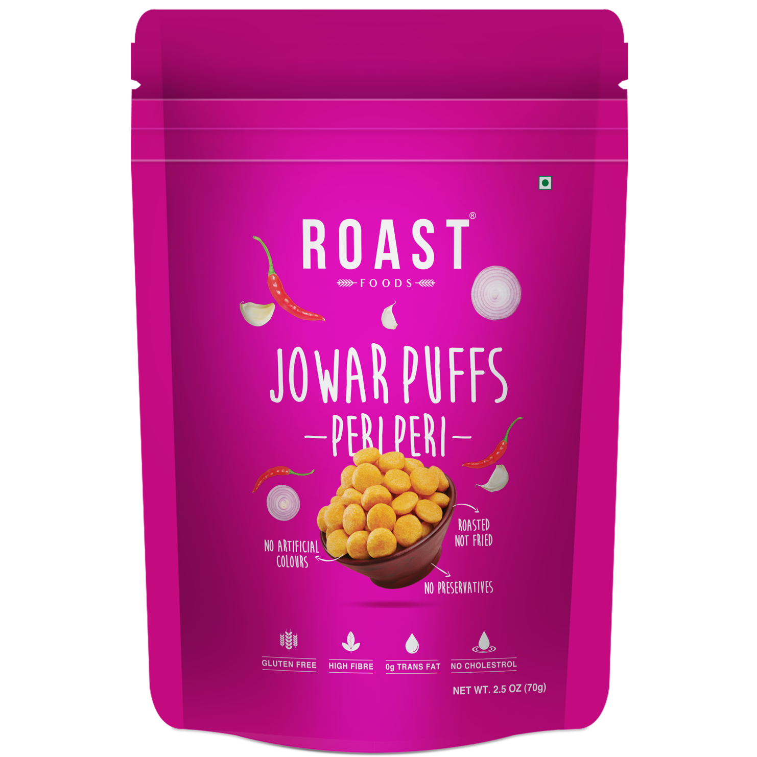 RF JOWAR PUFFS PERI PERI