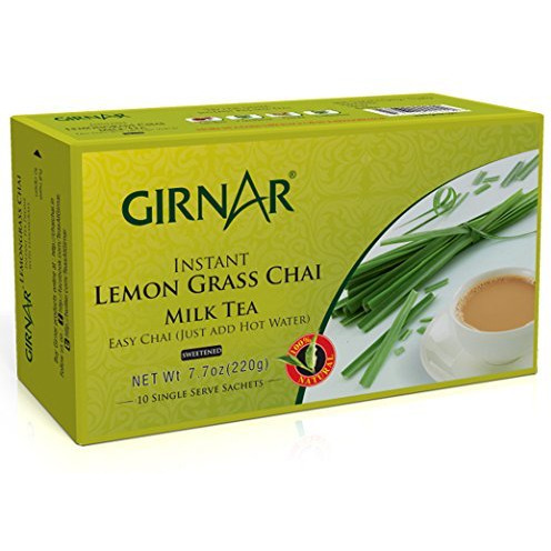 Girnar Instant Lemon Grass Chai Milk Tea Sweetened