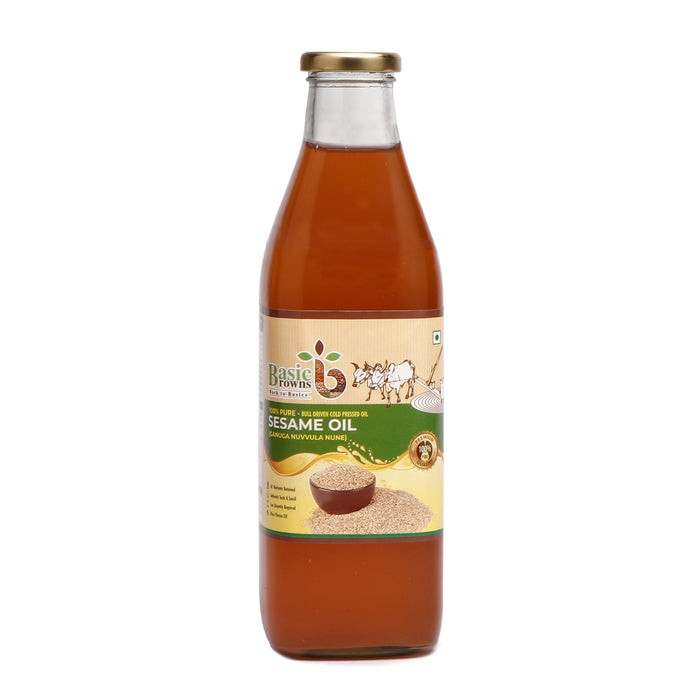 BasicBrowns Bull Driven Sesame Oil L