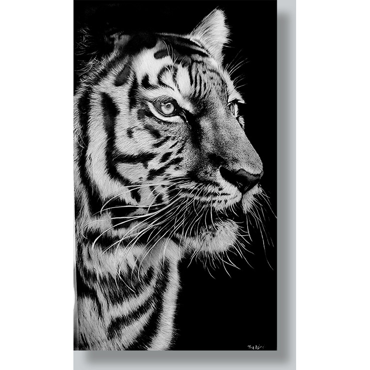 The Tiger Painting by Ashish kumar  ArtozOn