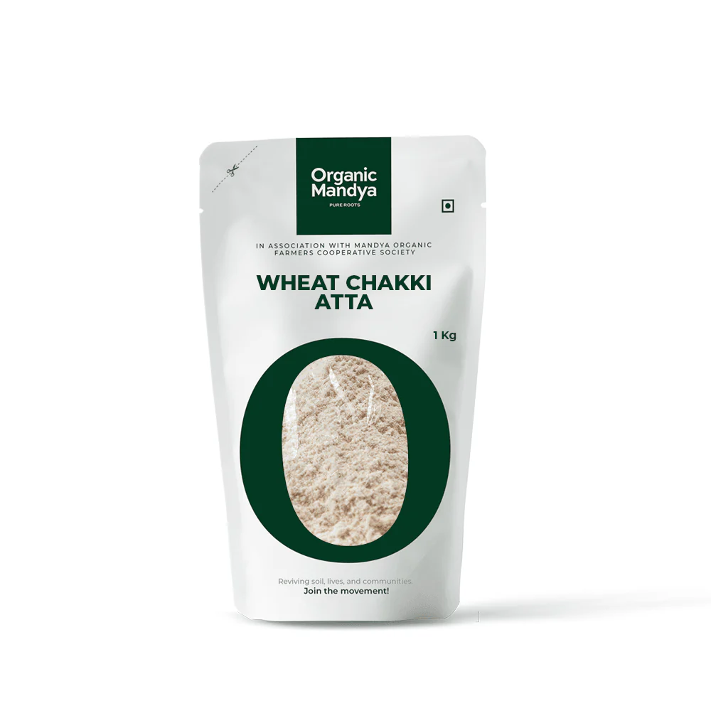 OM WHEAT CHAKKI ATTA 1 KG