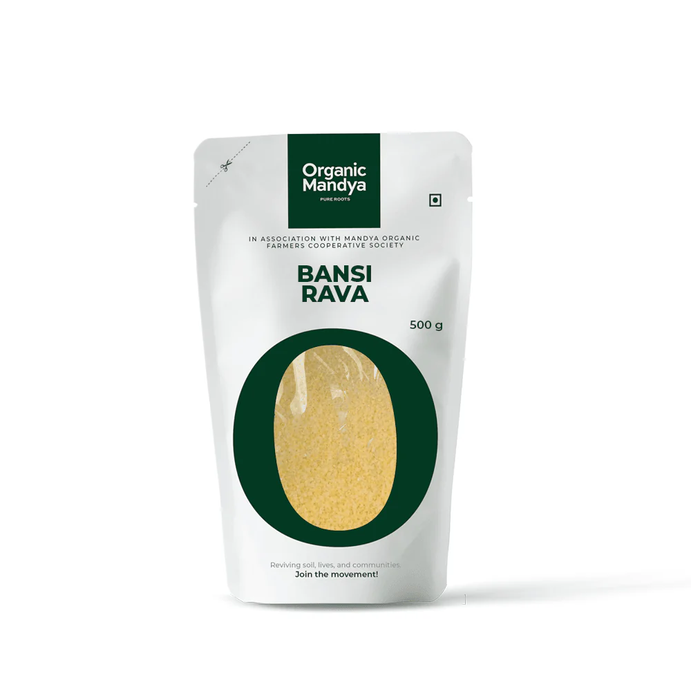 OM BANSI RAVA 500 GM