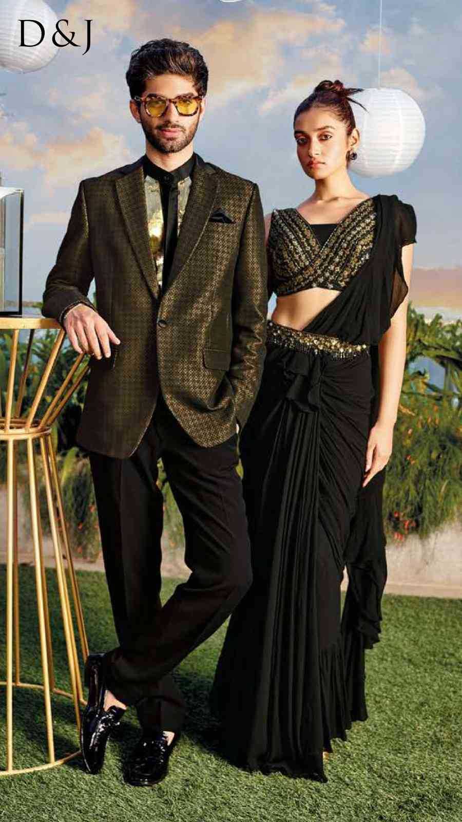 GoldTextured Tuxedo