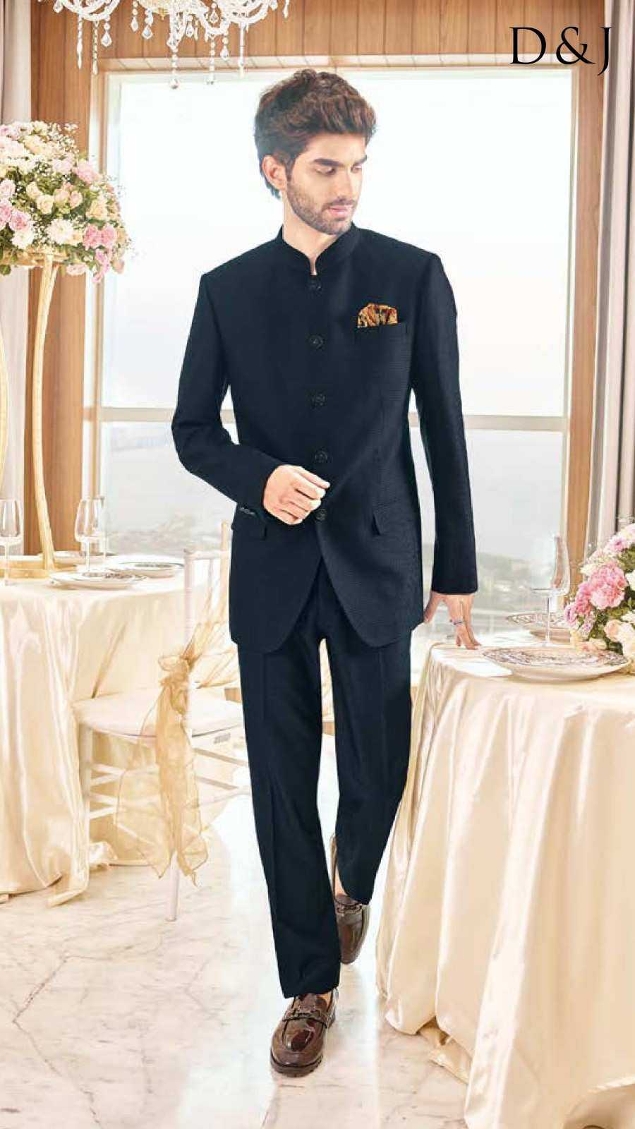 Midnight Classic Bandhgala Set