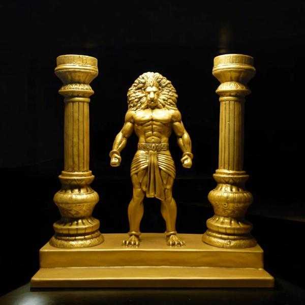 Narsingh Avtar Narsimha appearing from pillar