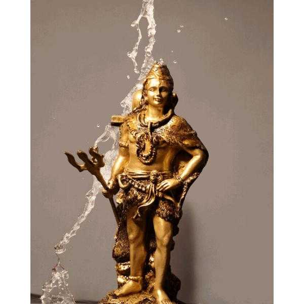 Shiv Ji with Shivling Murti Divine Harmony