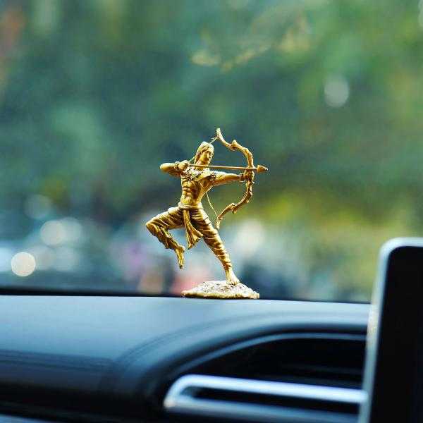 Shri Ram Last Arrow to Ravan Car Dashboard