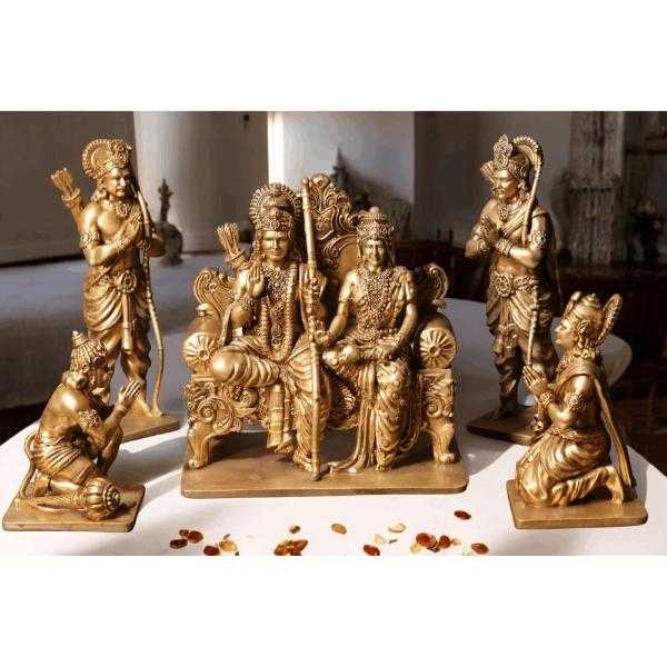 Shri Ram Darbar Beautiful Craft Representing Vedic Moment