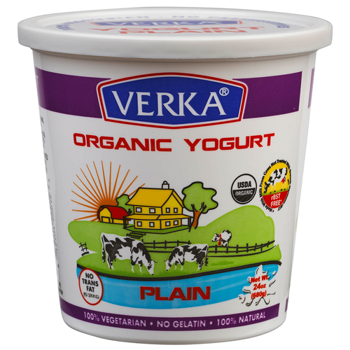 VERKA Plain Yogurt 24 OZ