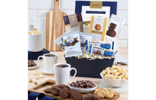 Coffee and Chocolates Gift Basket Classic