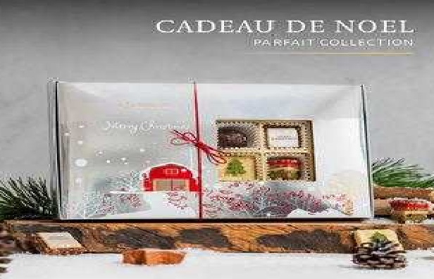 Cadeau De Noel Parfait - Rectangle with Cake