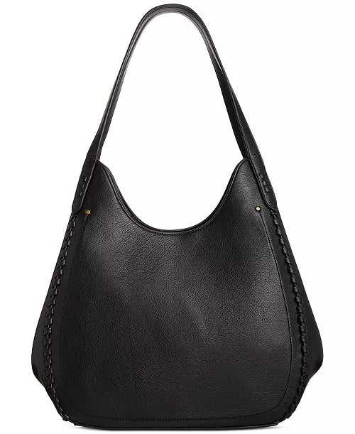 Style and Co Whip-Stitch Soft 4-Poster Tote