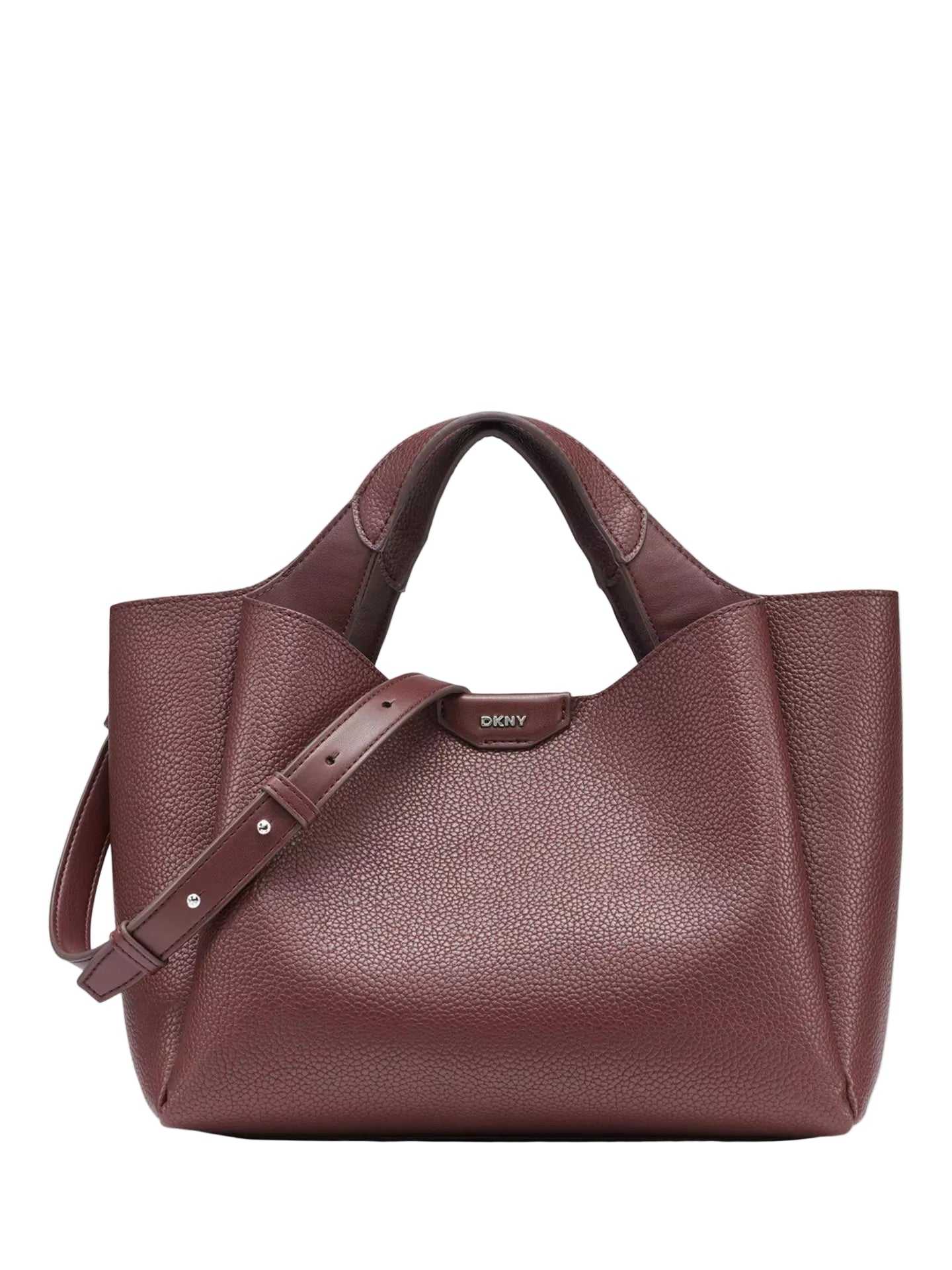 DKNY Willa Small Top Handle Satchel Garnet
