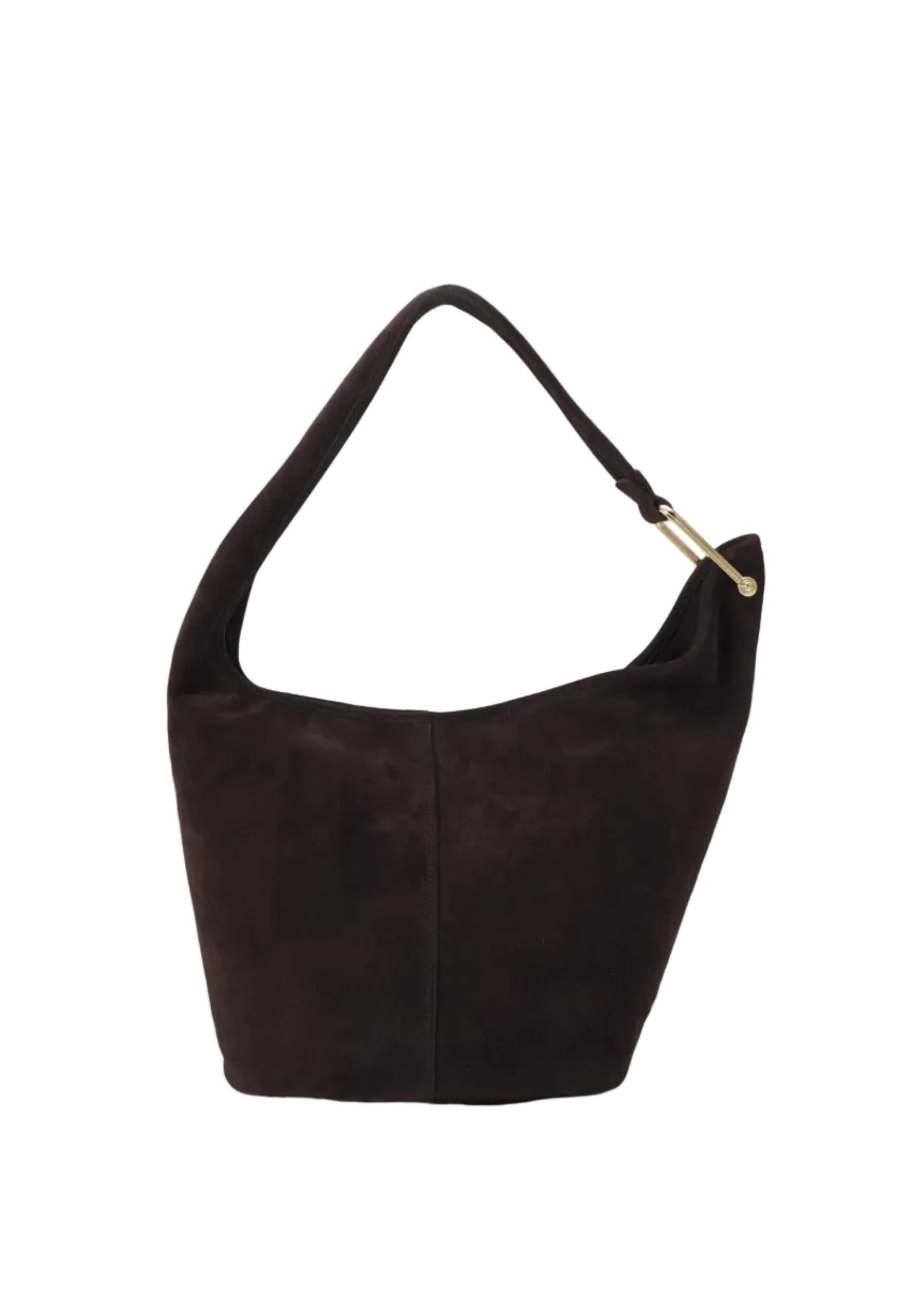 Michael Kors Sonny Leather Hobo Shoulder Chocolate
