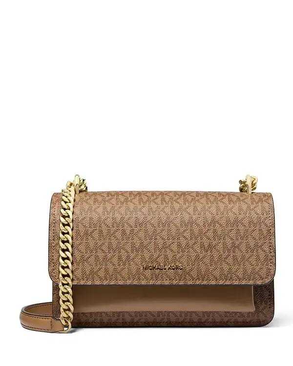 MK Claire Small Shoulder Bag Husk
