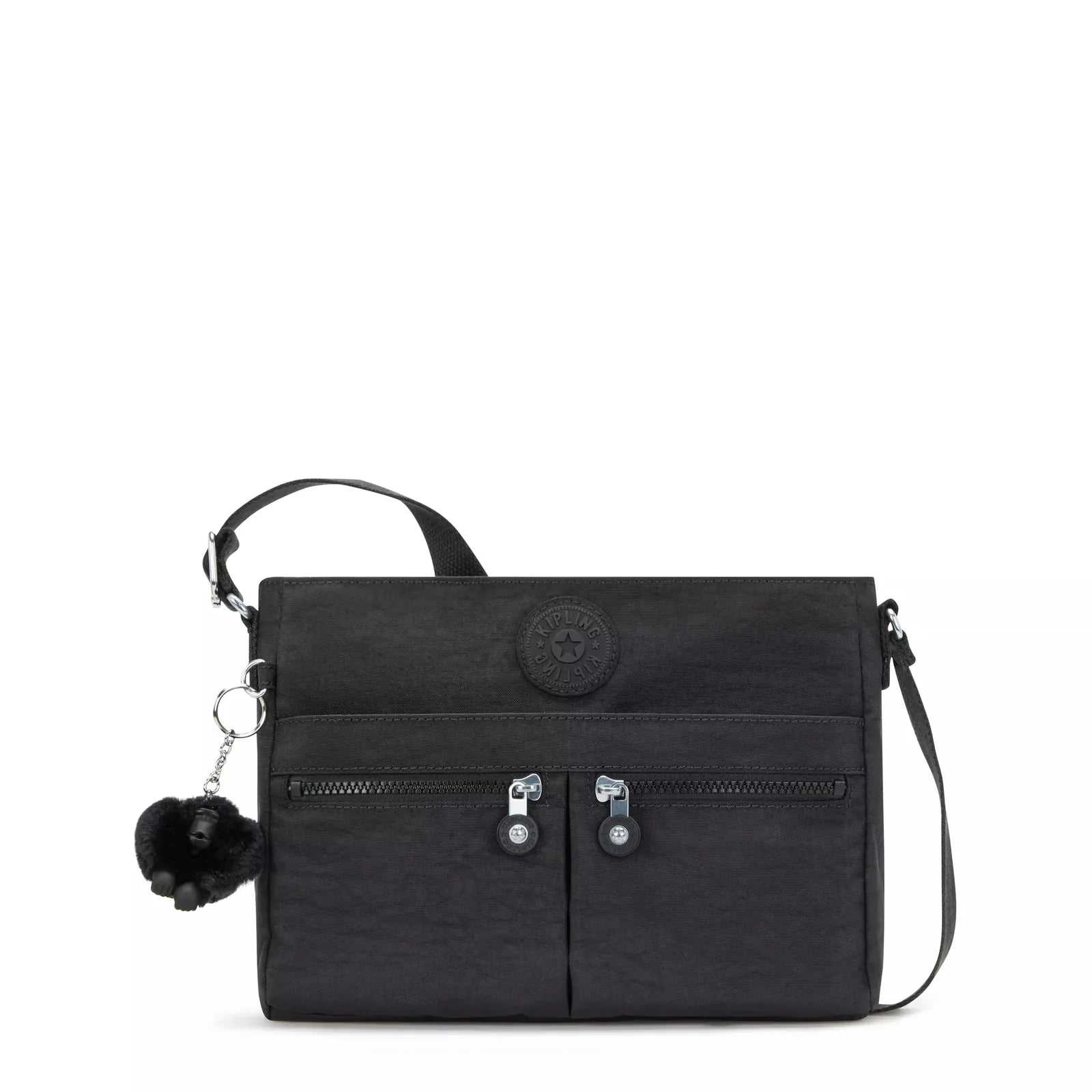 Kipling New Angie Handbag Black Noir