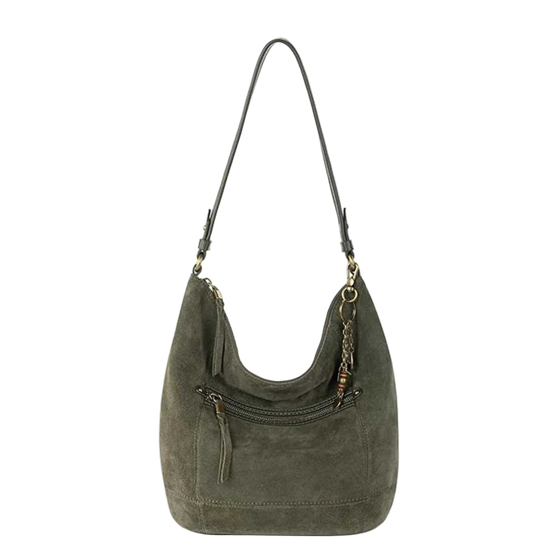 The Sak Womens Sequoia Leather Moss Suede