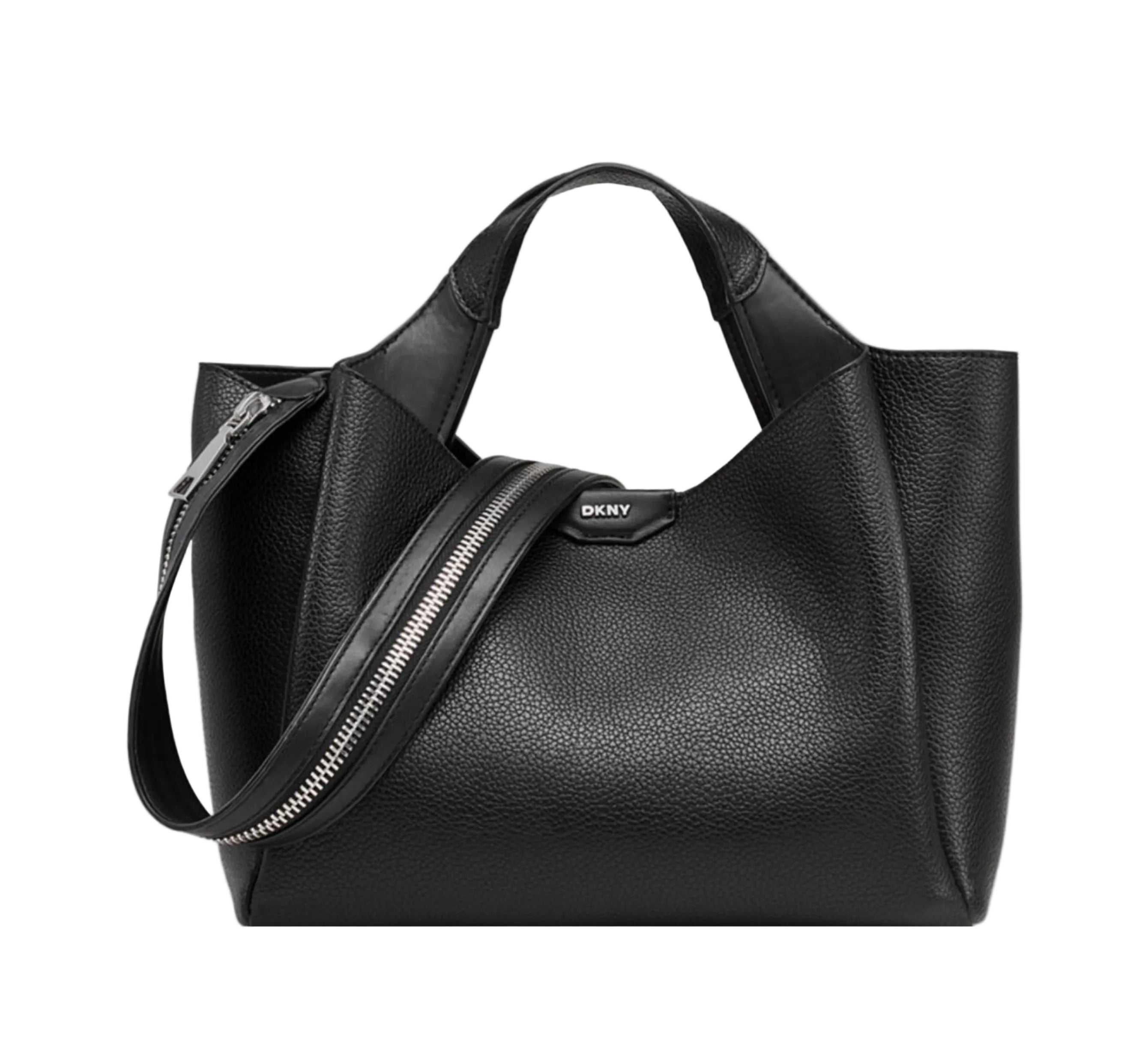 DKNY Woman Black Small Willa Satchel Top Handle Bag