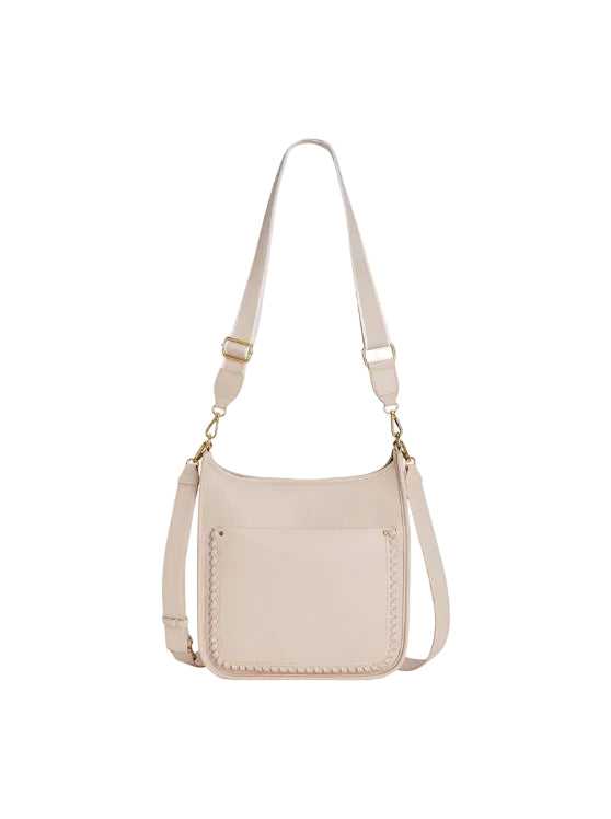 Style Co Whipstitch Medium Crossbody Black No Size