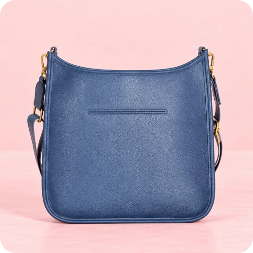 Style Co Whipstitch Medium Crossbody Bag – Moonlight Blue
