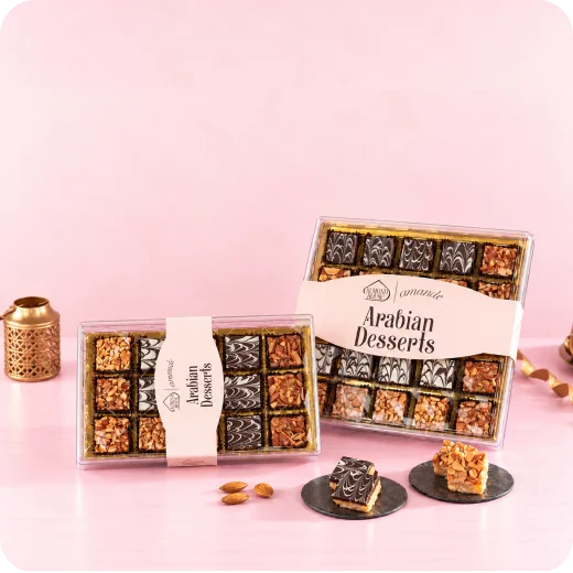 Assorted Arabian Desserts 15pcs	